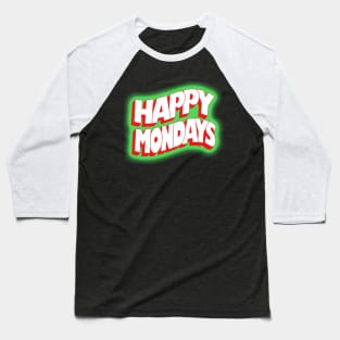 Happy Mondays Retro Baseball T-Shirt